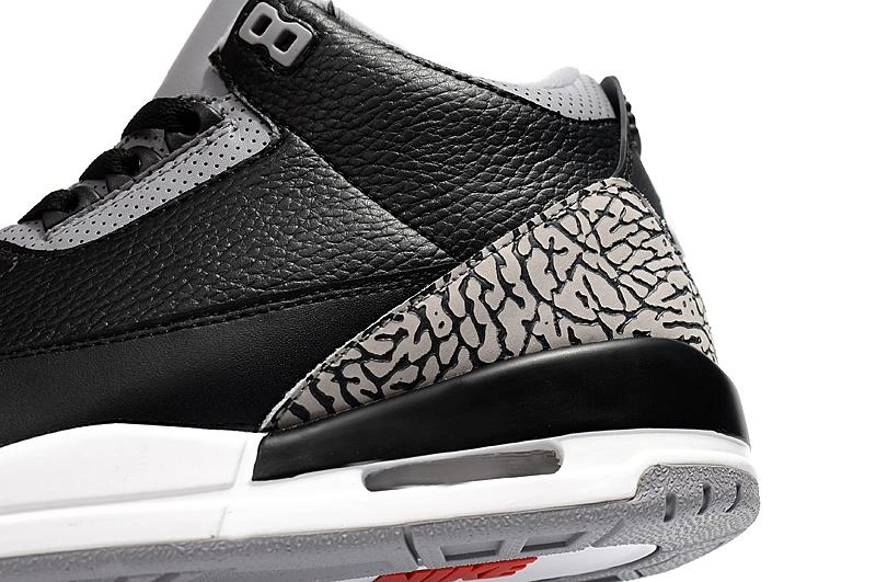 Air Jordan 3 New Black Cement-1