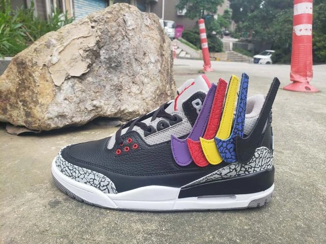 Air Jordan 3 New Black Cement-1
