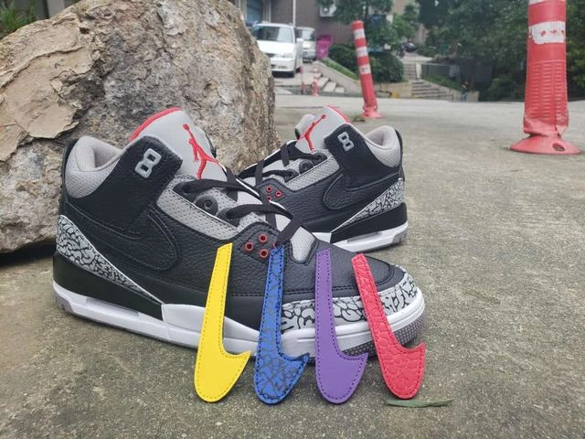 Air Jordan 3 New Black Cement-1