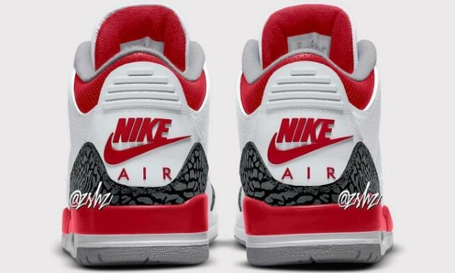 Air Jordan 3 OG Fire Red