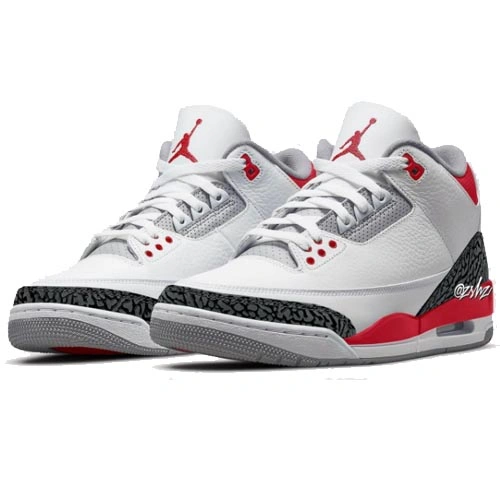 Air Jordan 3 OG Fire Red