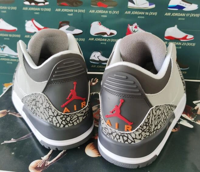 Air Jordan 3 Retro Cold Grey-1