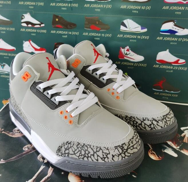 Air Jordan 3 Retro Cold Grey-1