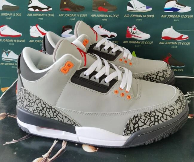 Air Jordan 3 Retro Cold Grey-1