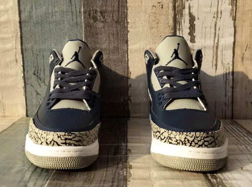 Air Jordan 3 Retro Dark Blue Gray