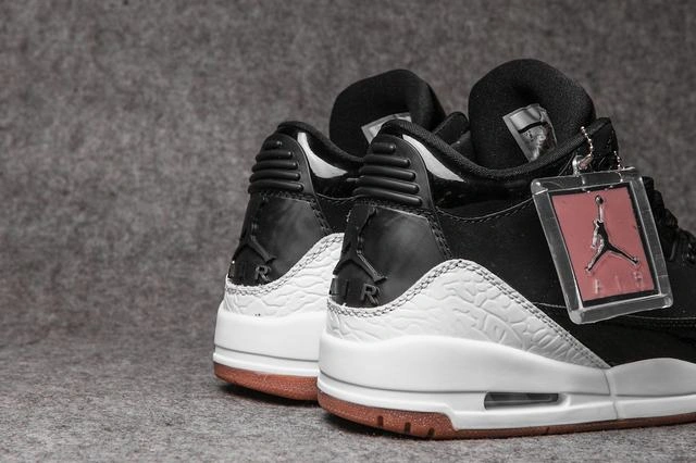 Air Jordan 3 Top Quality black white-1