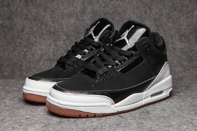 Air Jordan 3 Top Quality black white-1