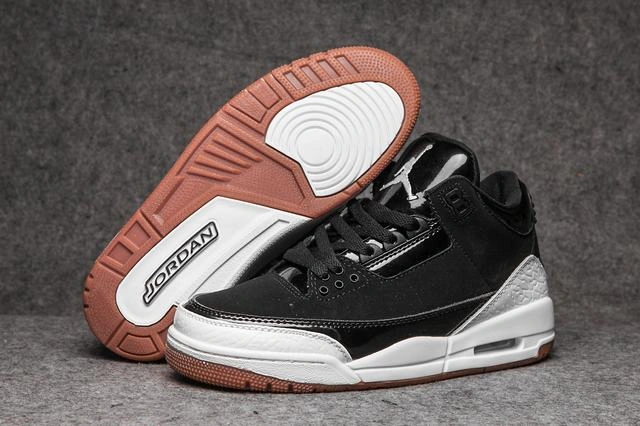 Air Jordan 3 Top Quality black white-1