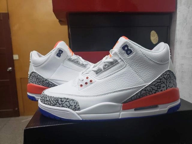 Air Jordan 3 White Red Blue-01