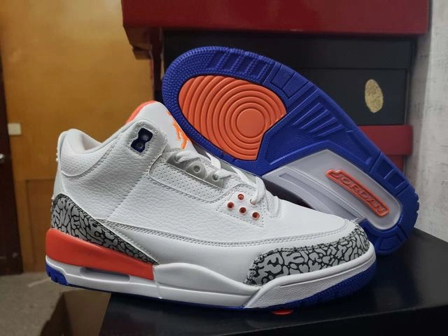 Air Jordan 3 White Red Blue-01