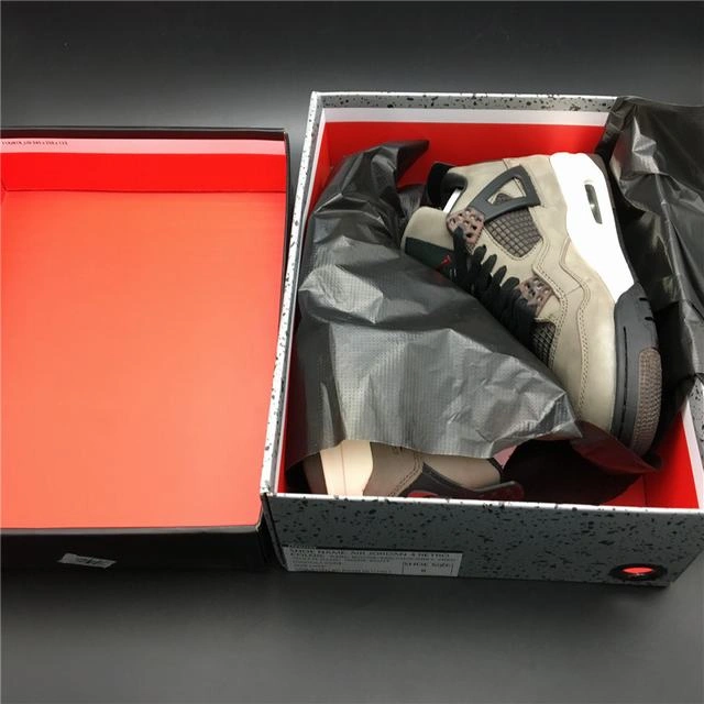 Cheap Air Jordan 4 Brown Camouflage-1