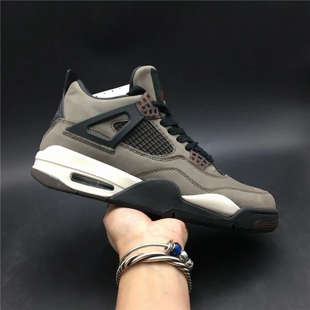 Cheap Air Jordan 4 Brown Camouflage-1
