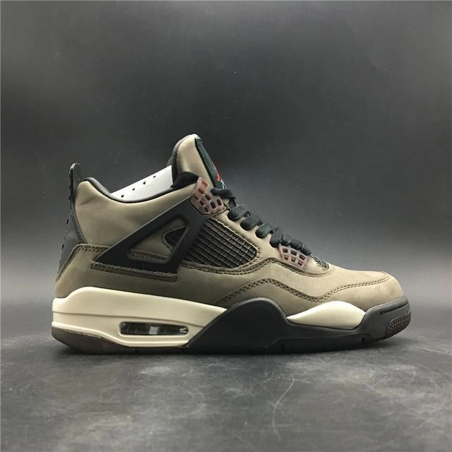 Air Jordan 4 Brown Camouflage-1