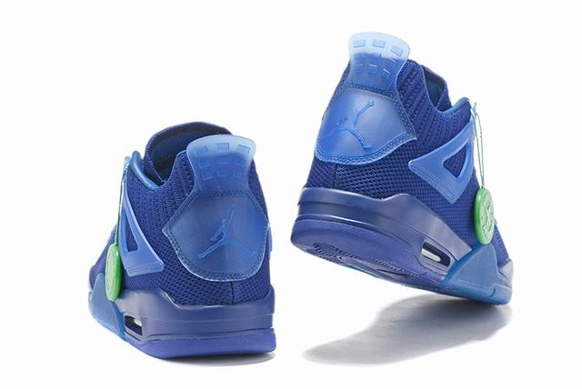 Air Jordan 4 Flyknit Low Hyper Royal-1