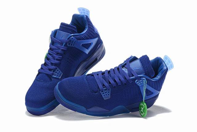 Air Jordan 4 Flyknit Low Hyper Royal-1