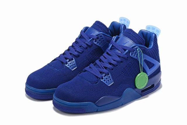 Air Jordan 4 Flyknit Low Hyper Royal-1