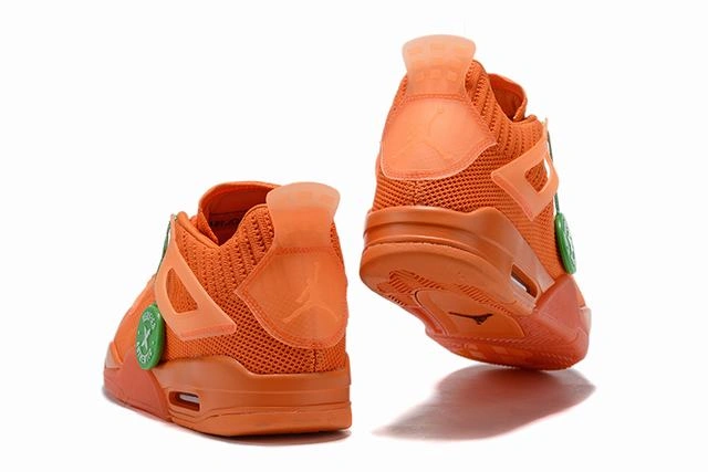 Affordable Air Jordan 4 Flyknit Low Total Orange