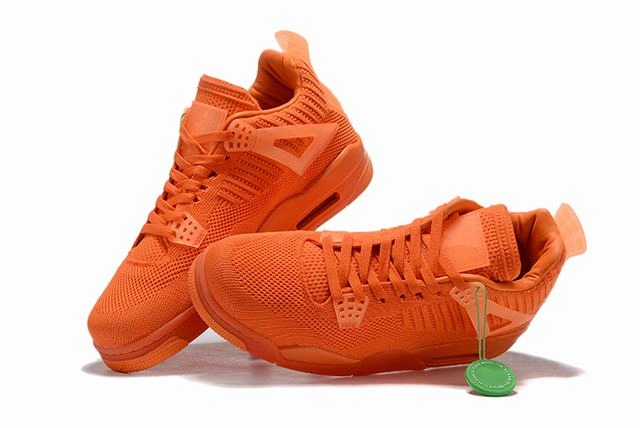Affordable Air Jordan 4 Flyknit Low Total Orange
