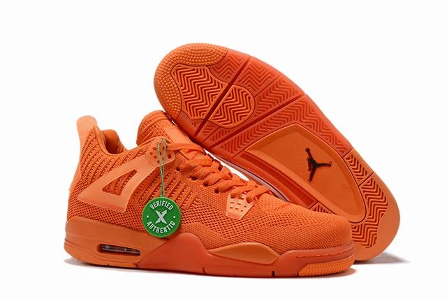 Air Jordan 4 Flyknit Low Total Orange