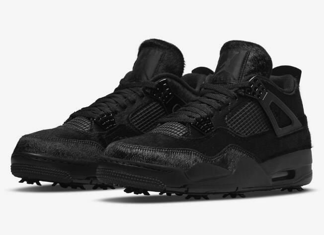 Air Jordan 4 Golf Black Cat