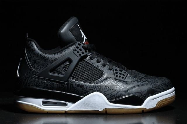 Air Jordan 4 Laser SE Black Gum-01