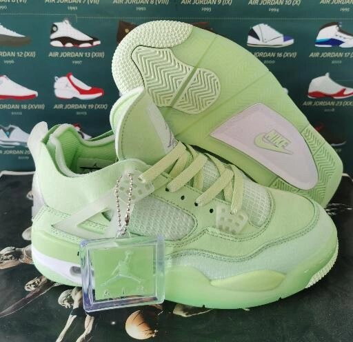 Air Jordan 4 Off-White Green