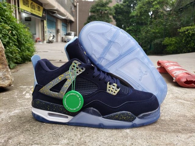 Air Jordan 4 Retro Dark blue-1