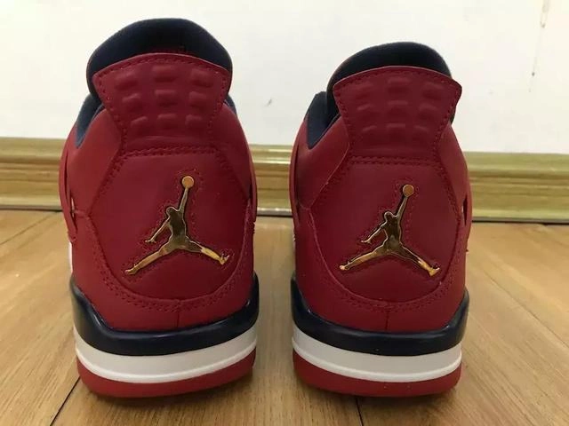 Air Jordan 4 SE FIBA Red Black White-1
