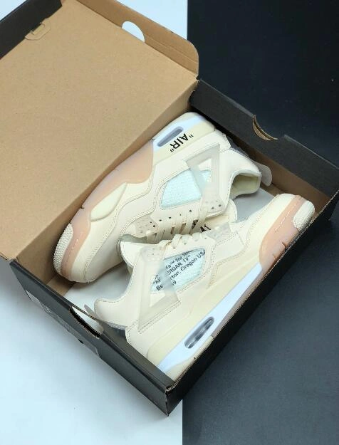 Air Jordan 4 WMNS Dothe Right Thing Off-White