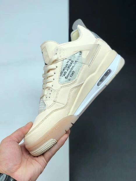 Air Jordan 4 WMNS Dothe Right Thing Off-White