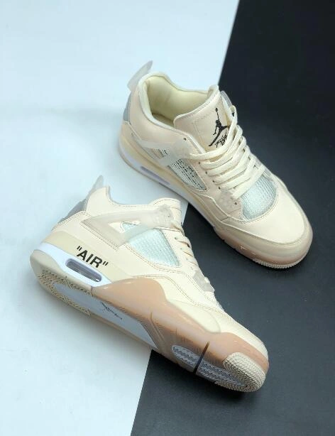 Air Jordan 4 WMNS Dothe Right Thing Off-White