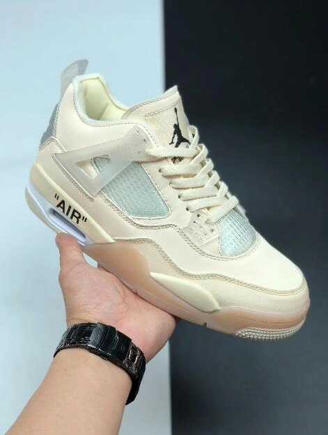 Air Jordan 4 WMNS Dothe Right Thing Off-White