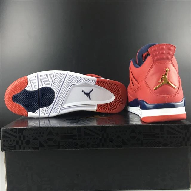 Air Jordan 4 World Cup League Red-1
