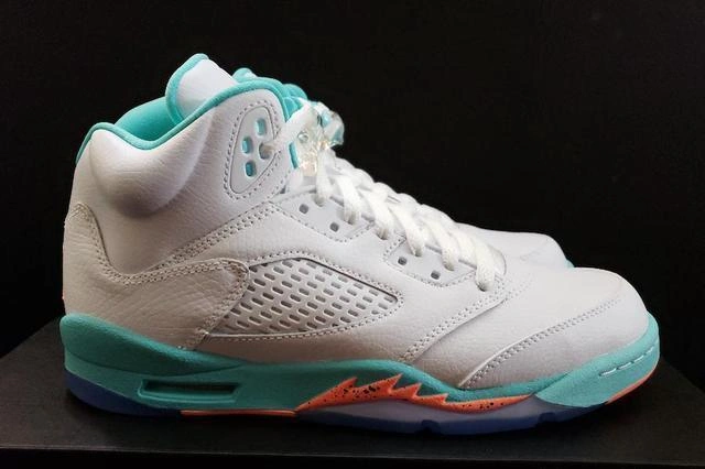 Air Jordan 5 GS Light Aqua-1