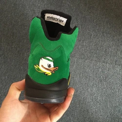 Affordable Air Jordan 5 Oregon Ducks-1