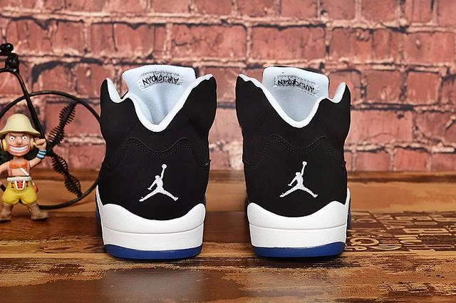Air Jordan 5 Oreo Black White-1