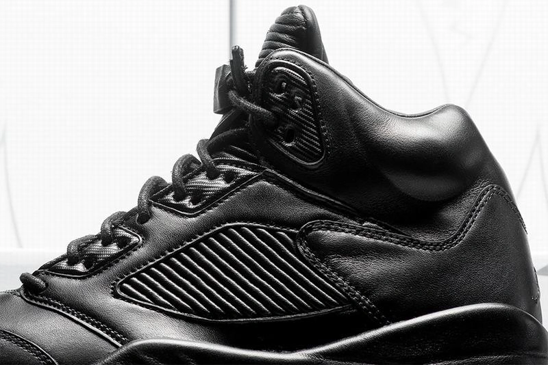 Air Jordan 5 Premium"Triple Black"-01