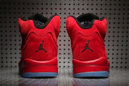 Air Jordan 5 Red Suede-01