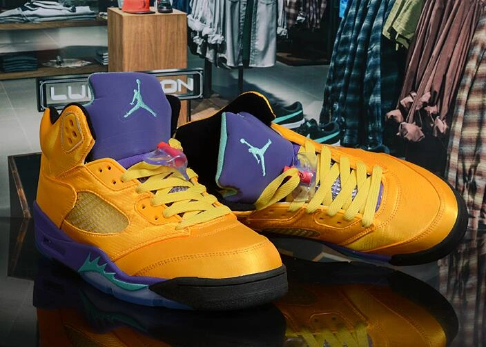Air Jordan 5 Retro Orange-1