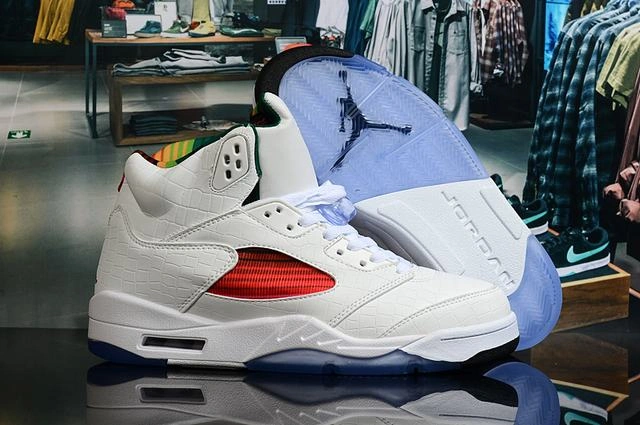 Air Jordan 5 Retro White Color-1