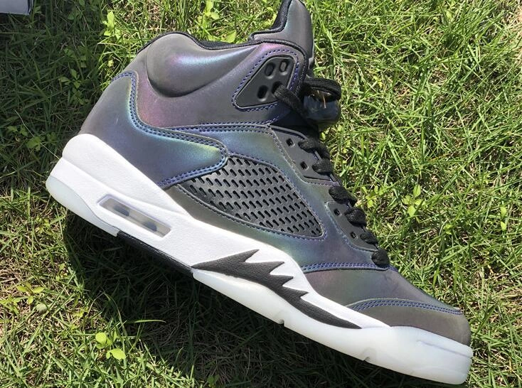 Air Jordan 5 WMNS Oil Grey-1