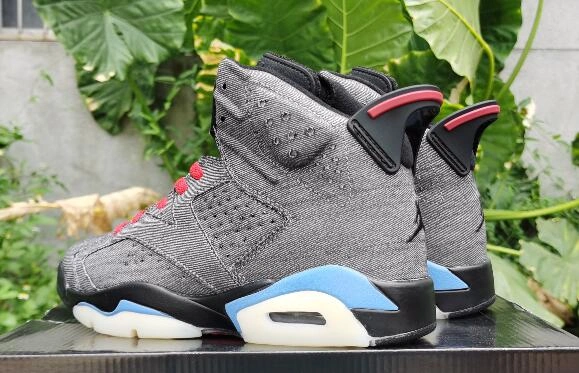 Air Jordan 6 Cowboy Gray-1