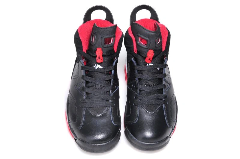 Air Jordan 6 GS Black Red-1