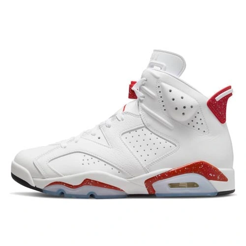 Air Jordan 6 Red White and University Red