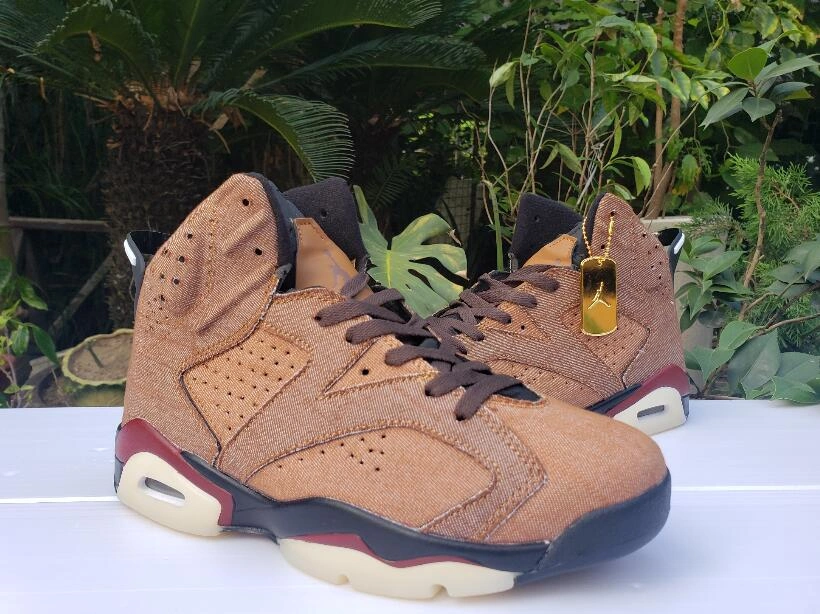 Air Jordan 6 Retro Cowboy Brown-1