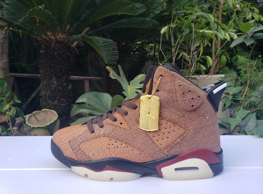 Air Jordan 6 Retro Cowboy Brown-1