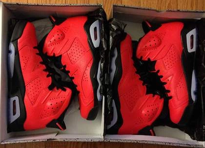 Air Jordan 6 Retro Infrared 23 Black-Infrared 23