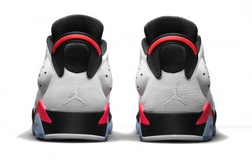 Air Jordan 6 Retro Low White Infrared 23-Black
