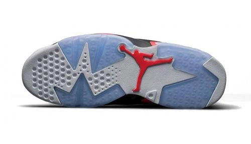 Air Jordan 6 Retro Low White Infrared 23-Black