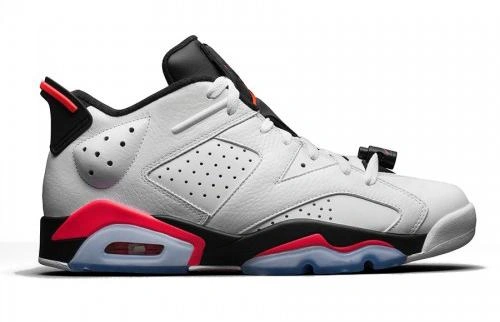 Air Jordan 6 Retro Low White Infrared 23-Black